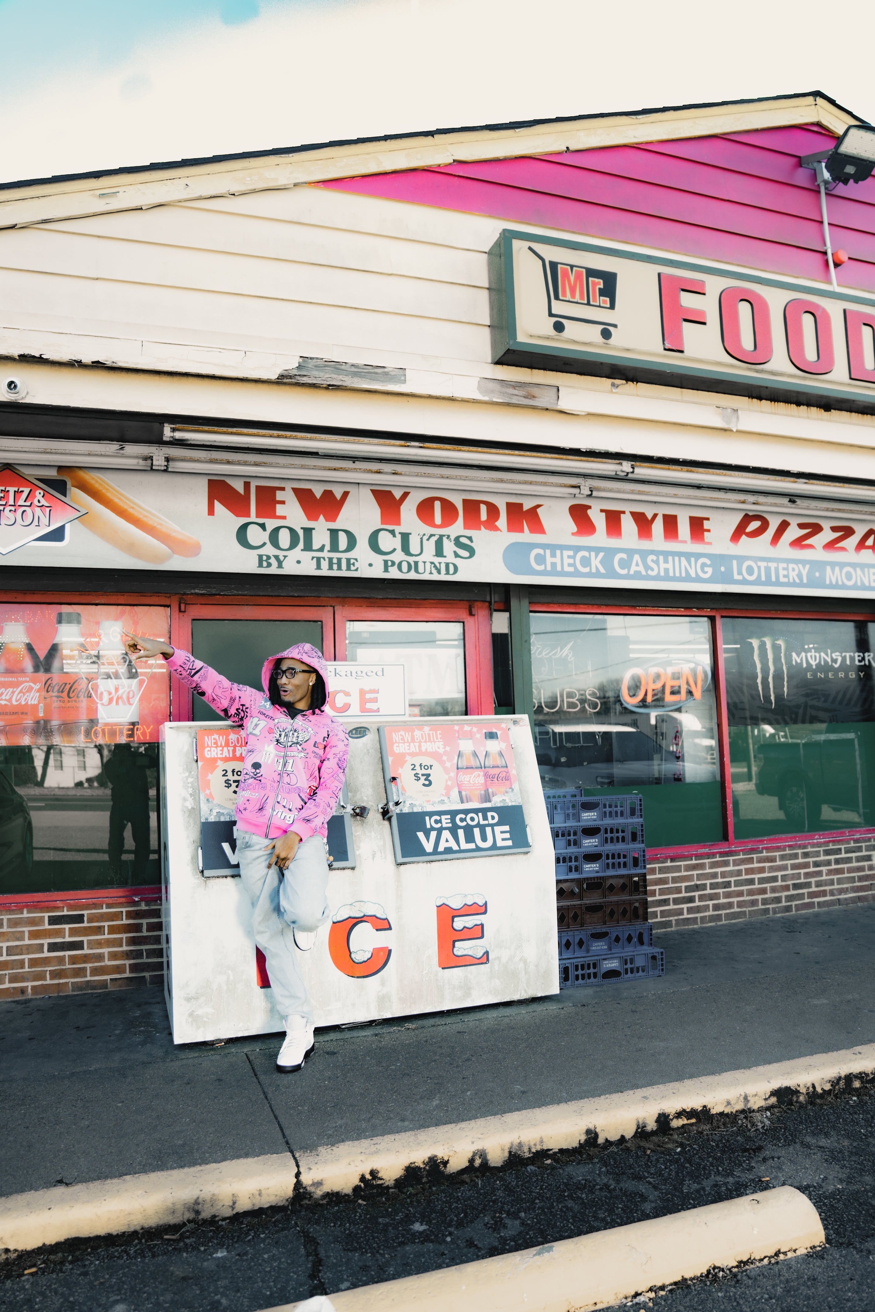 ROUTE 264 ZIP- UP PINK