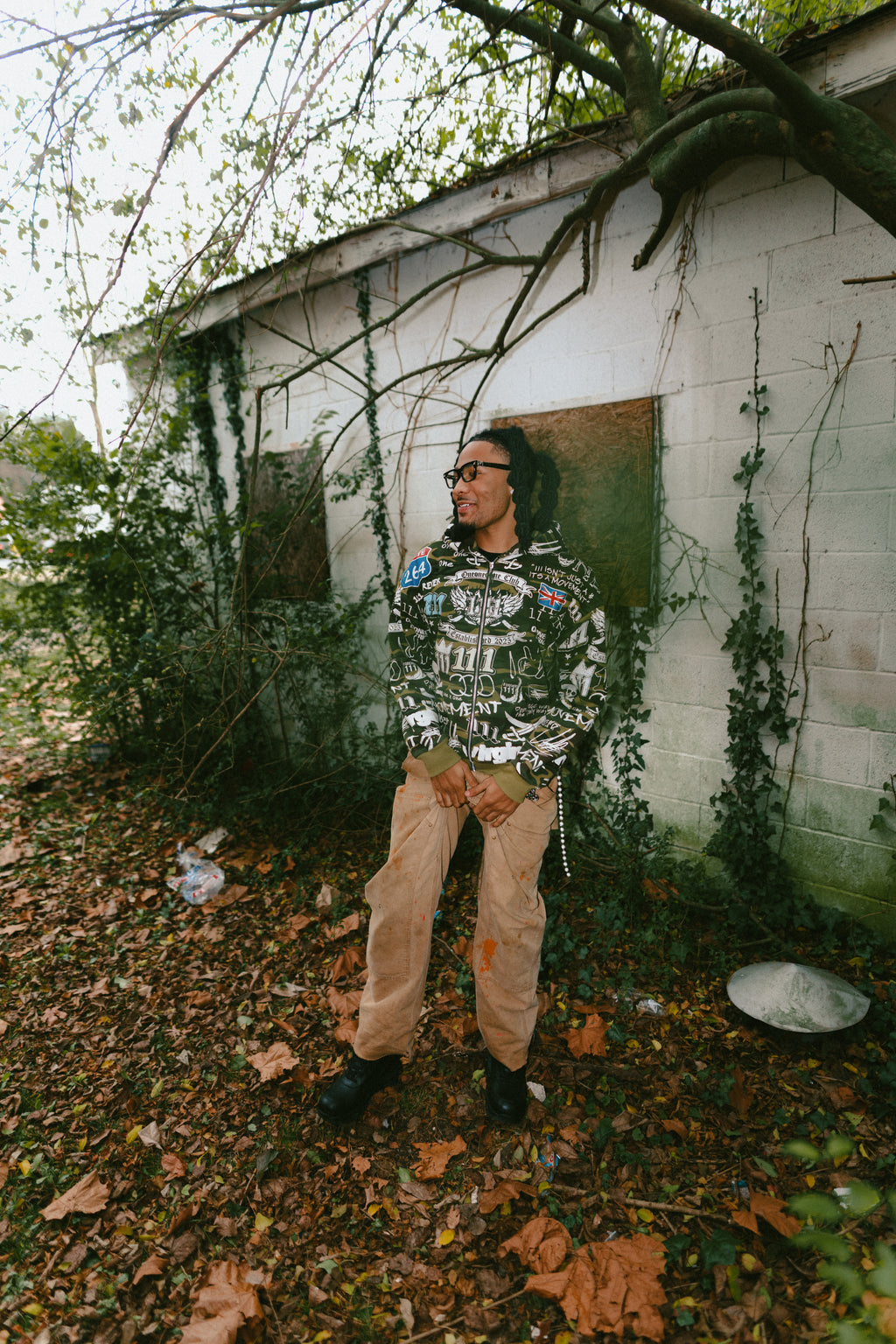 The111Brand Olive 264 ZIP- UP