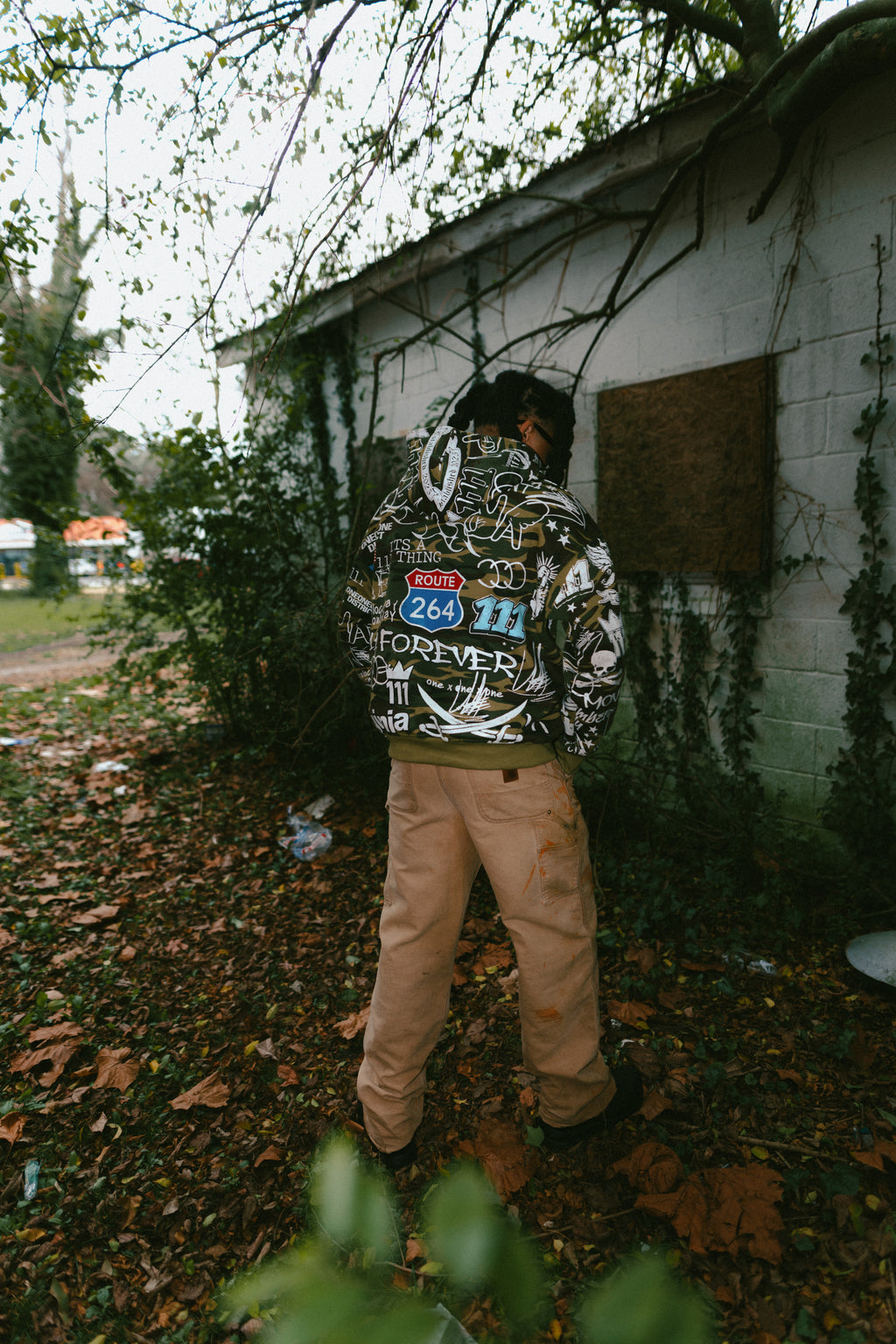 The111Brand Olive 264 ZIP- UP