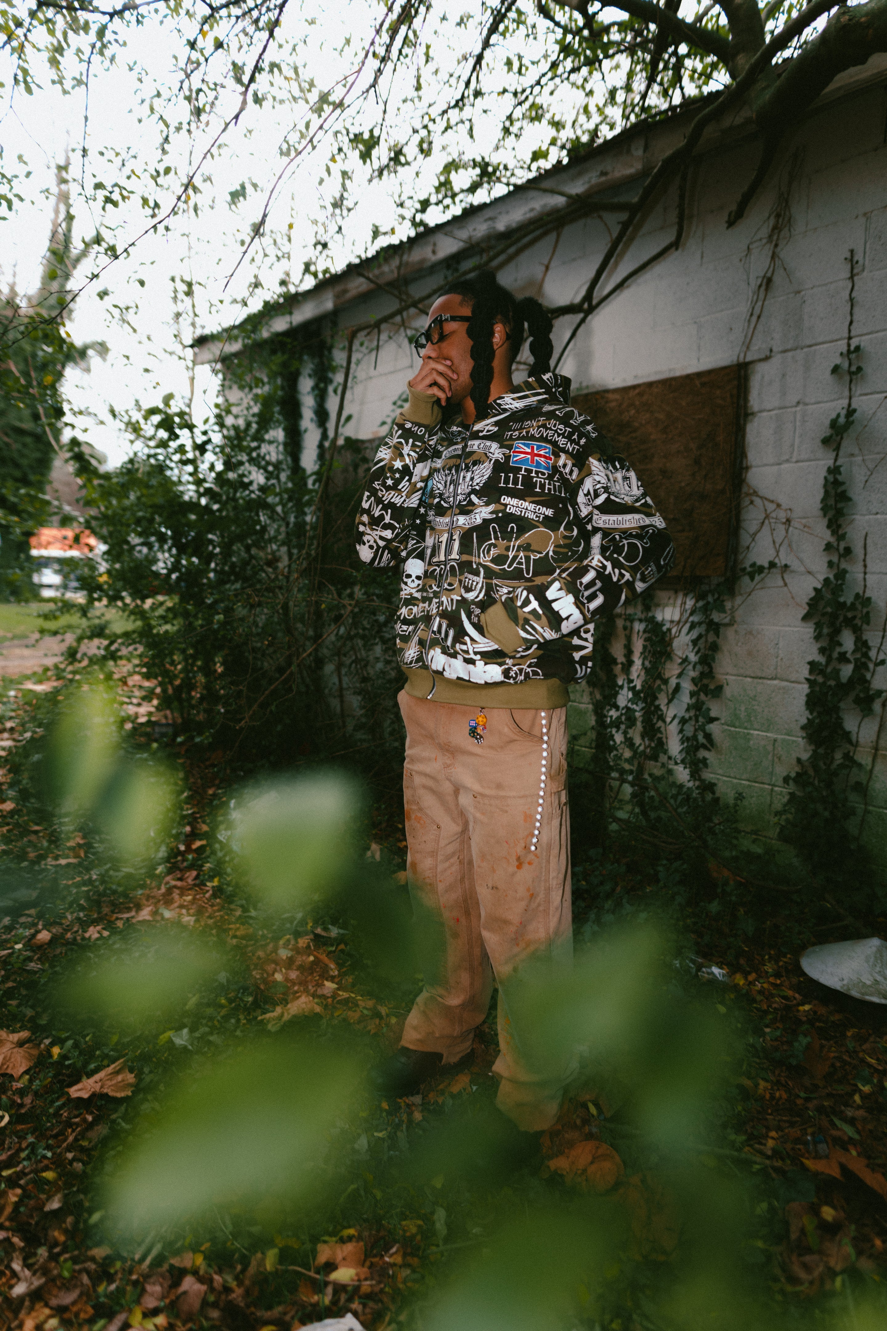 The111Brand Olive 264 ZIP- UP