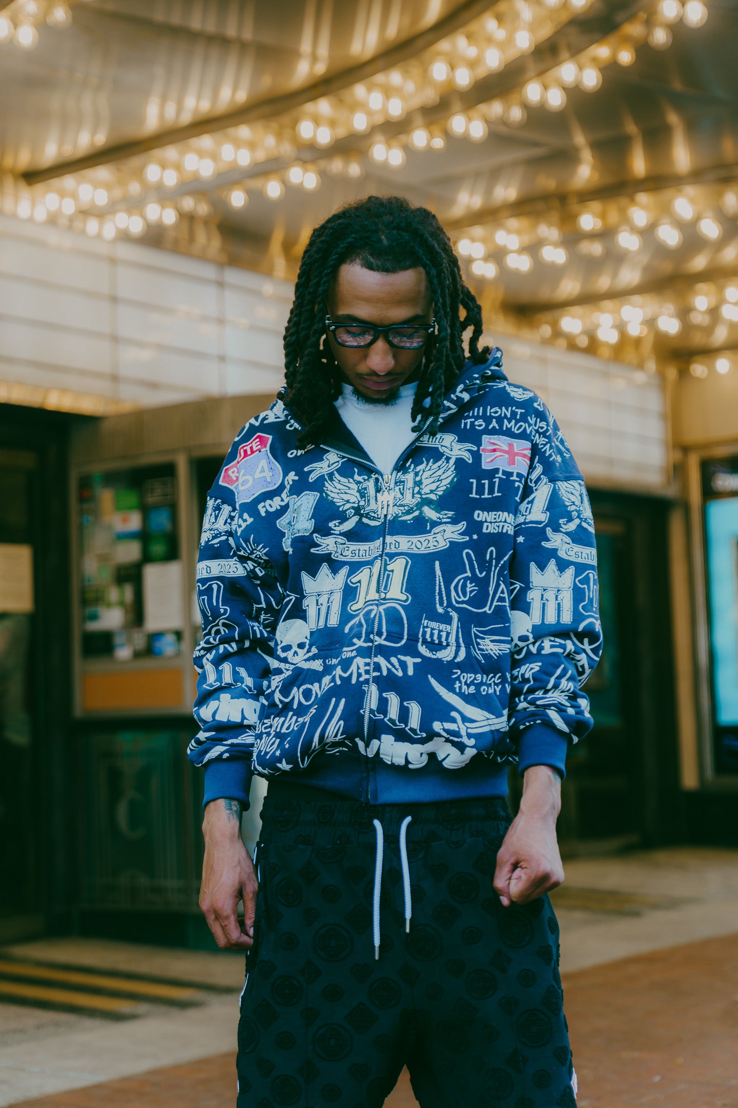 Route 264 ZIP-UP DARK BLUE